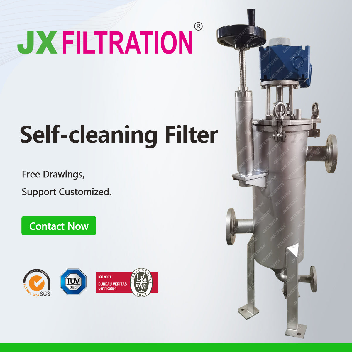 Automatic Self-cleaning Filter