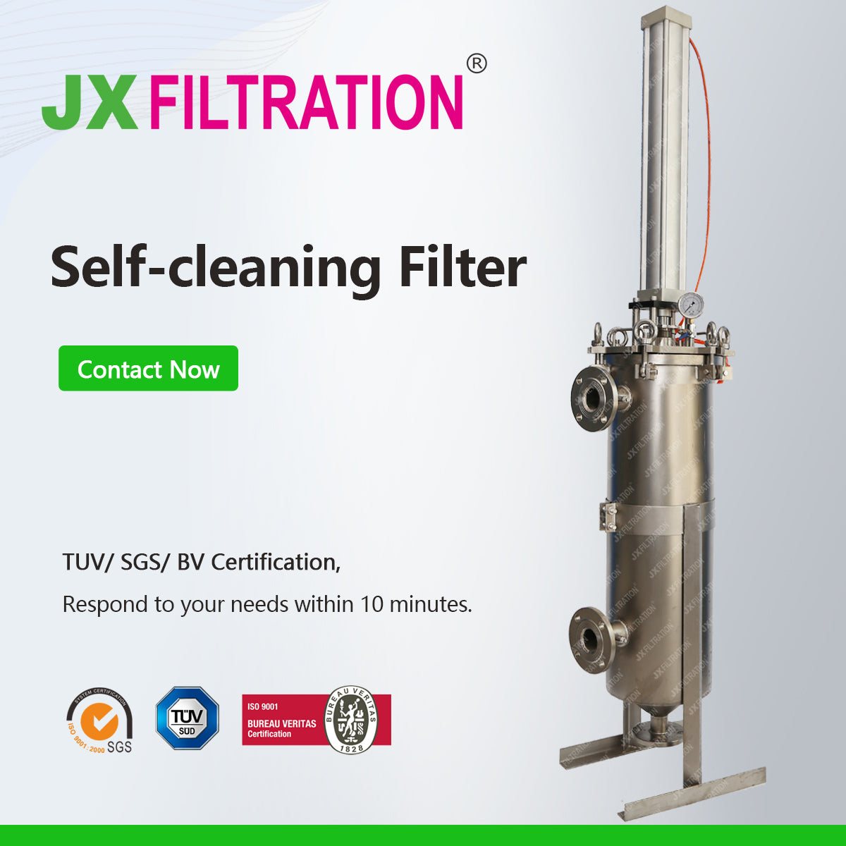 Automatic Self-cleaning Filter