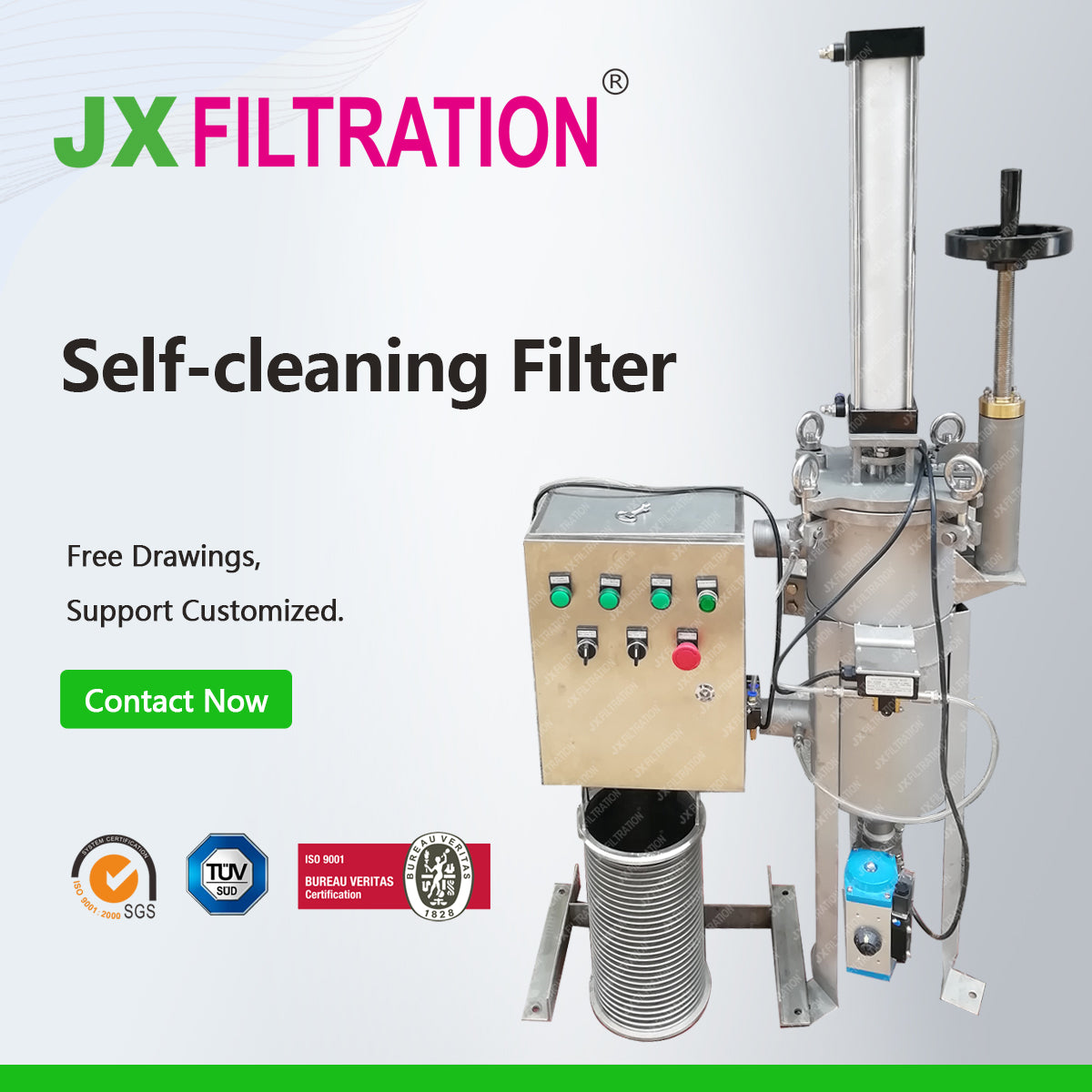 Automatic Self-cleaning Filter